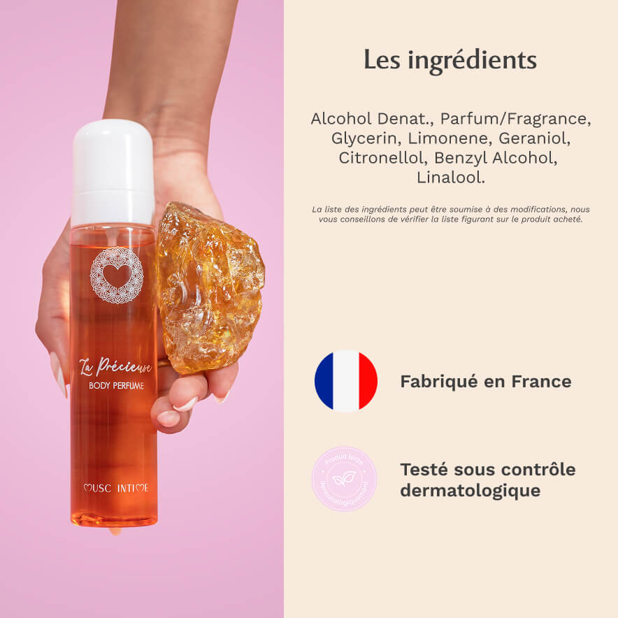 Parfum Corps - Amber Flower - La Précieuse