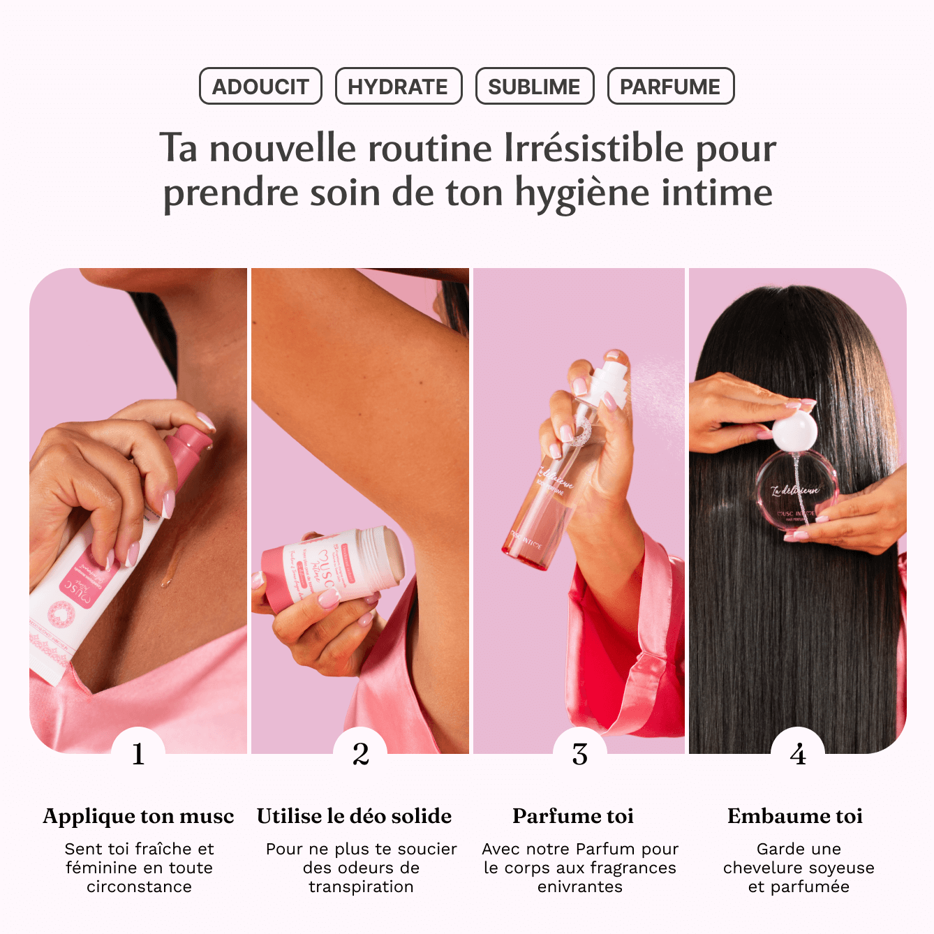 Parfum cheveux au Sweet Litchi - La délicieuse