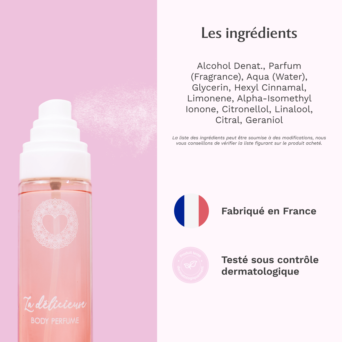 Parfum Corps au Sweet Litchi - La délicieuse