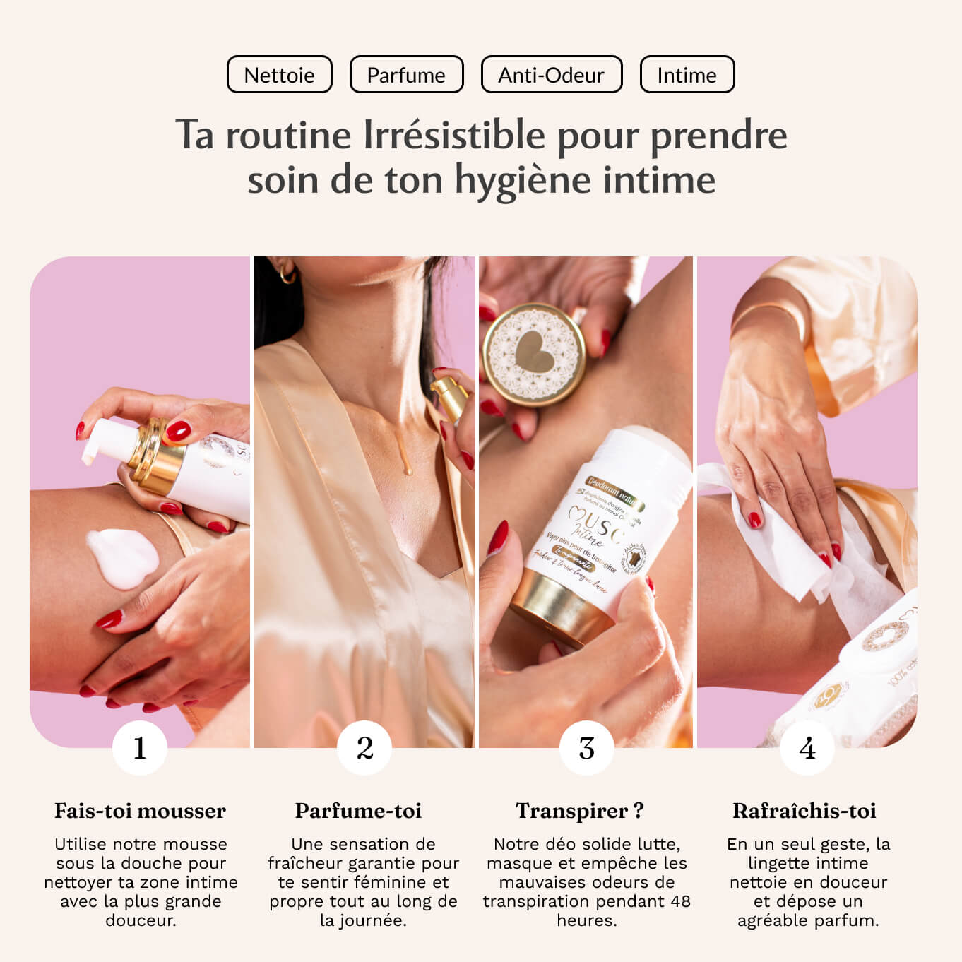 Déodorant Naturel au Monoï - La Rayonnante