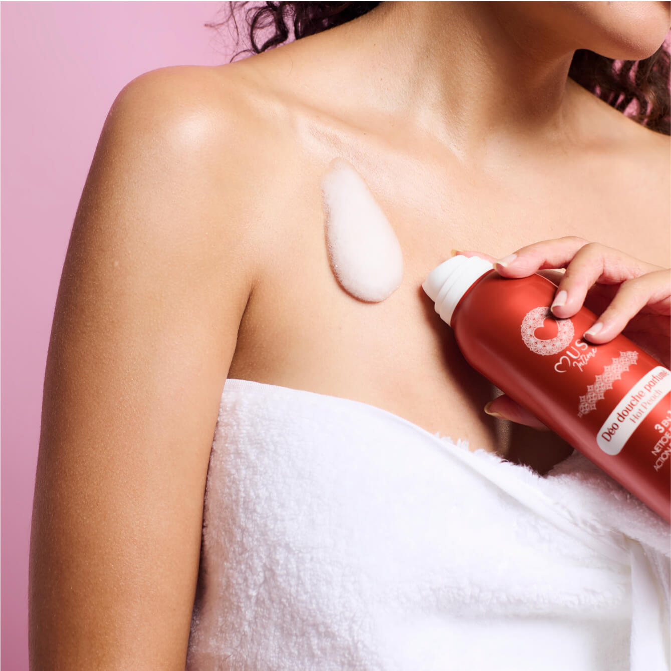 Déo douche parfumé Hot Peach - La Charmeuse