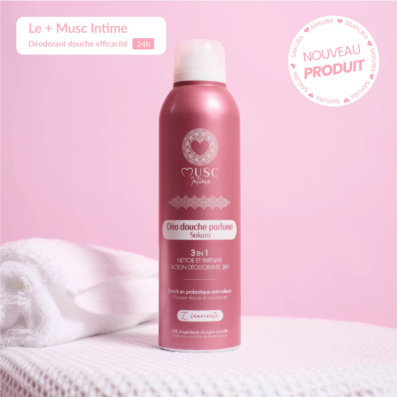 Déo douche parfumé Sakura - L’Innocente
