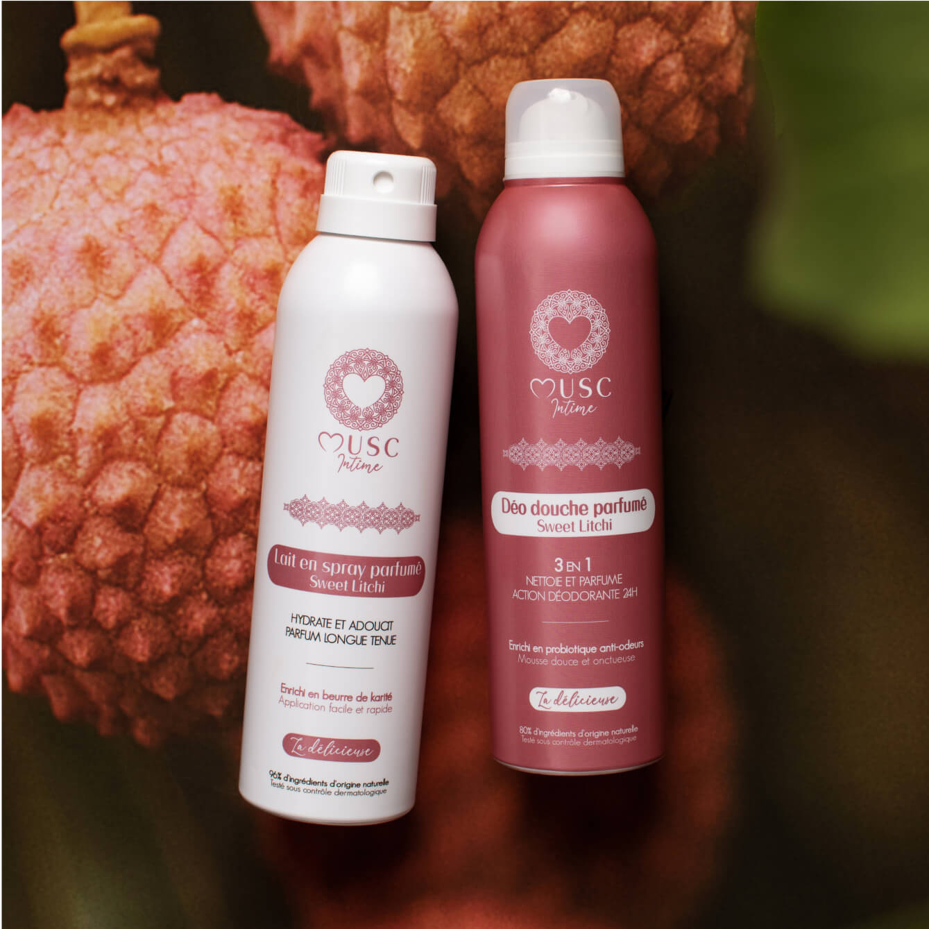 Déo douche parfumé Sweet Litchi - La Délicieuse