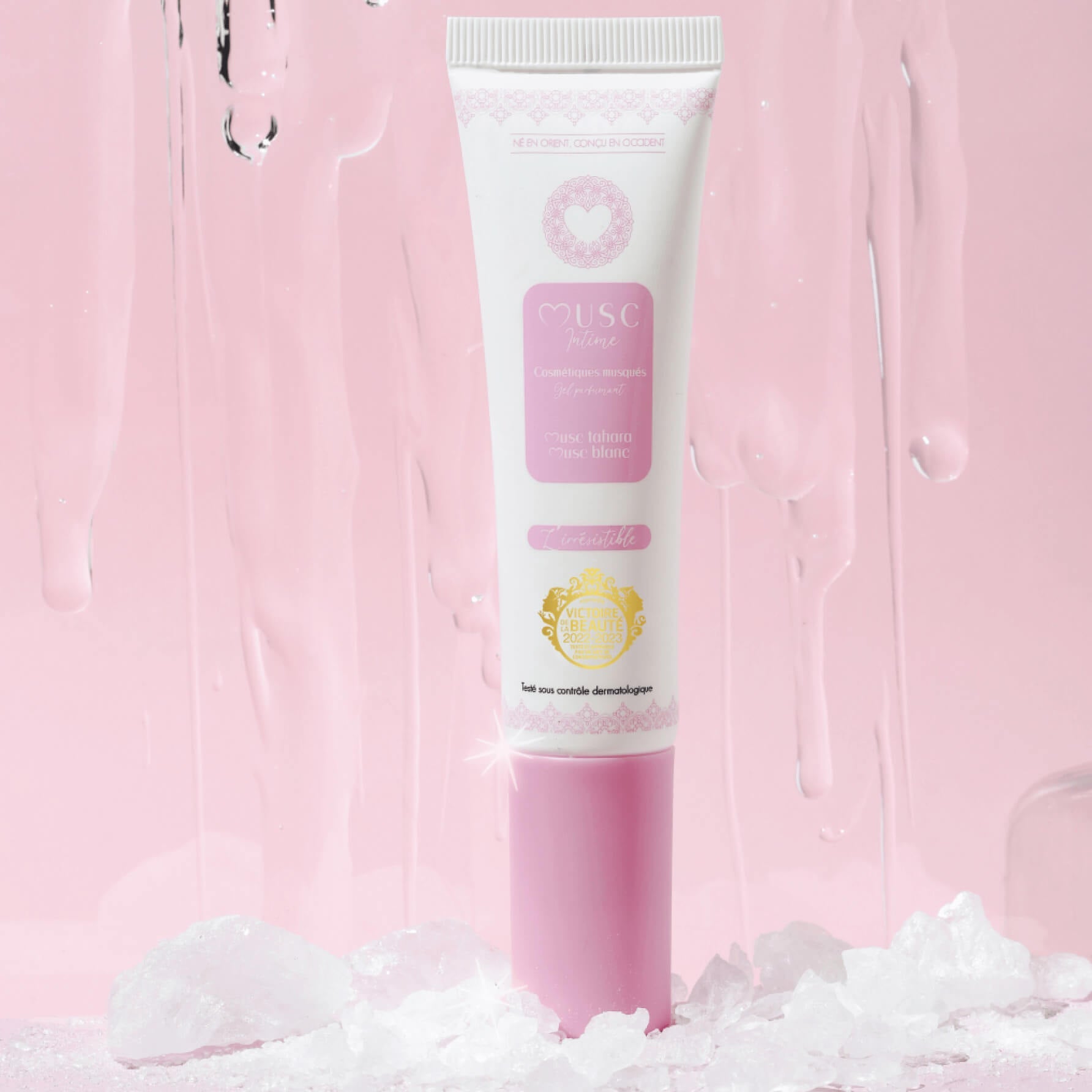 Gel parfumant l'irrésistible au Musc Blanc (30ml)