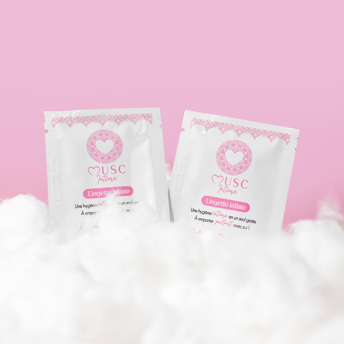 Lingettes toilette intimes - Boite de 30pcs