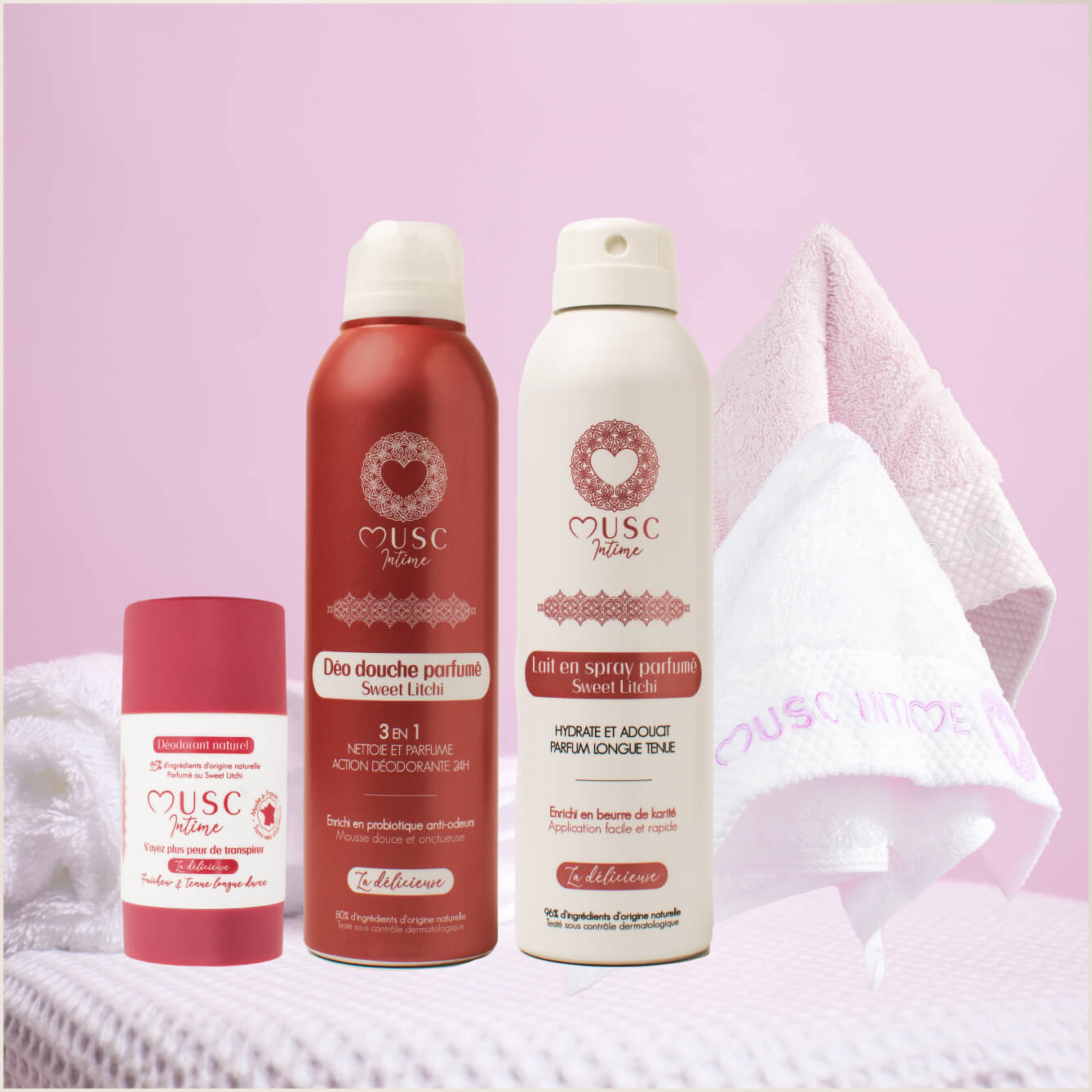 La routine fraîcheur de La Délicieuse au Sweet Litchi