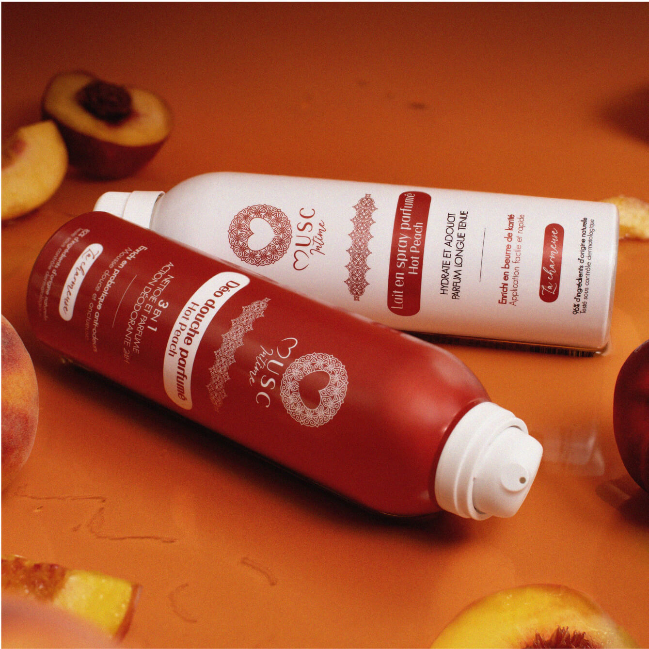 Lait en spray parfumé Hot Peach - La Charmeuse