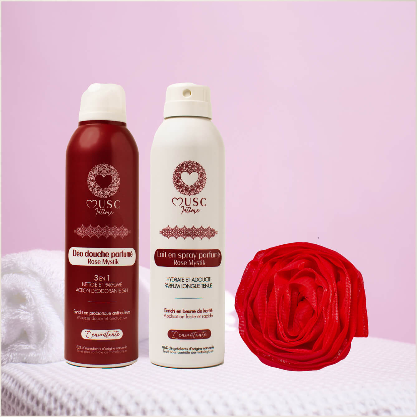 Le rituel douceur de L’Envoûtante à la Rose Mystik