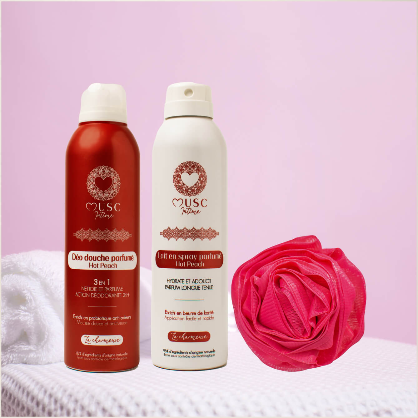 Le rituel douceur de La Charmeuse à la Hot Peach