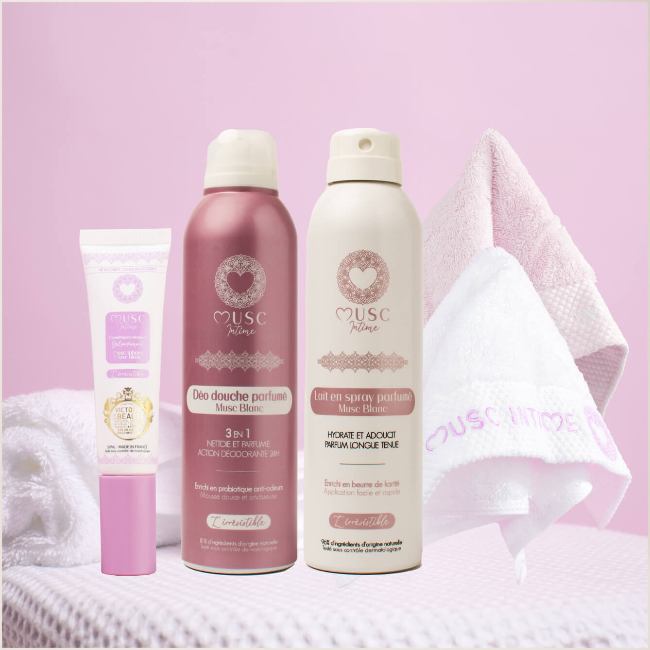 Le rituel parfumé de L’Irrésistible au Musc Blanc