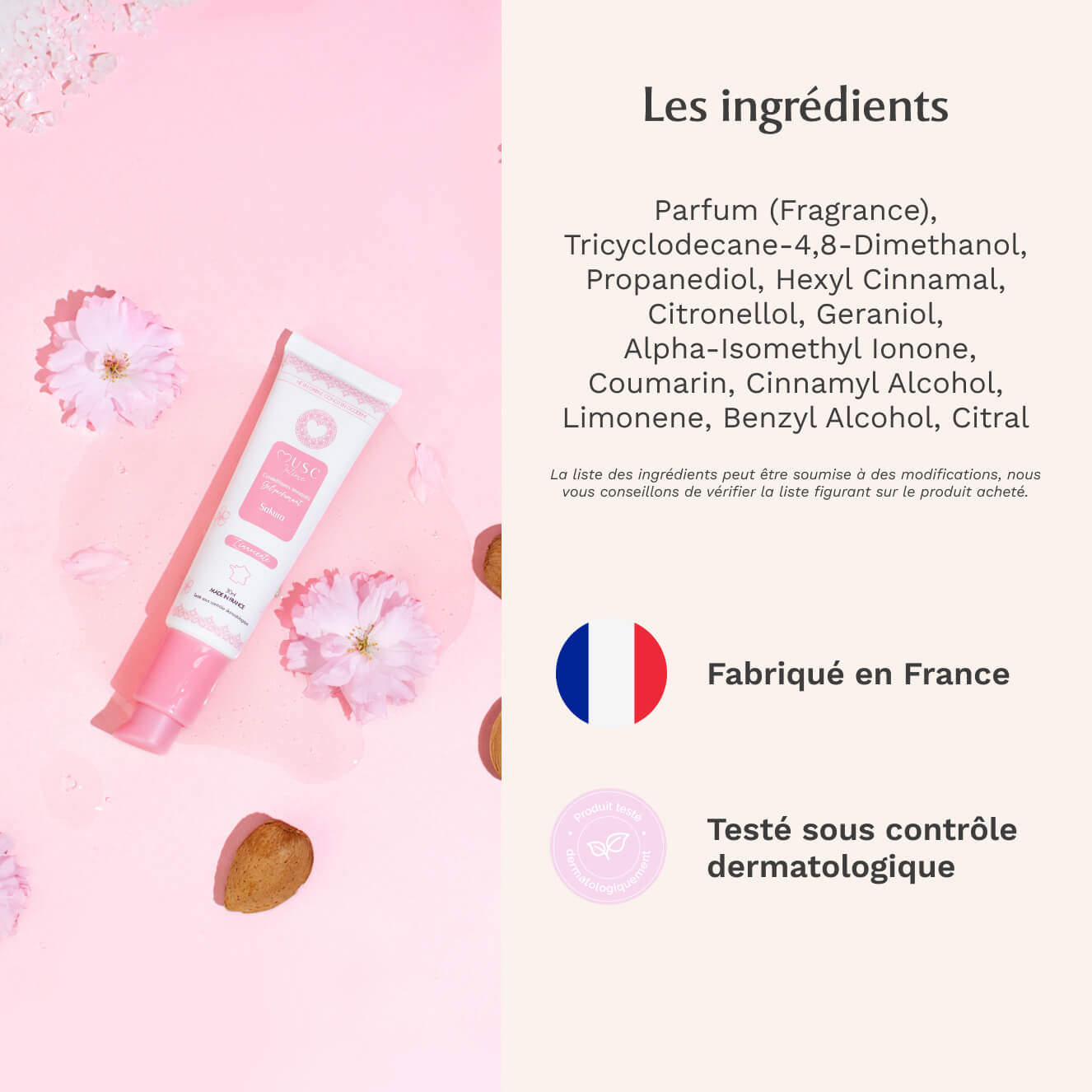 Gel Parfumant au Sakura - L’Innocente (30ml)