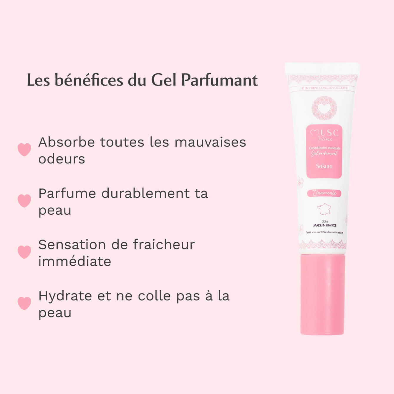 Gel Parfumant au Sakura - L’Innocente (30ml)