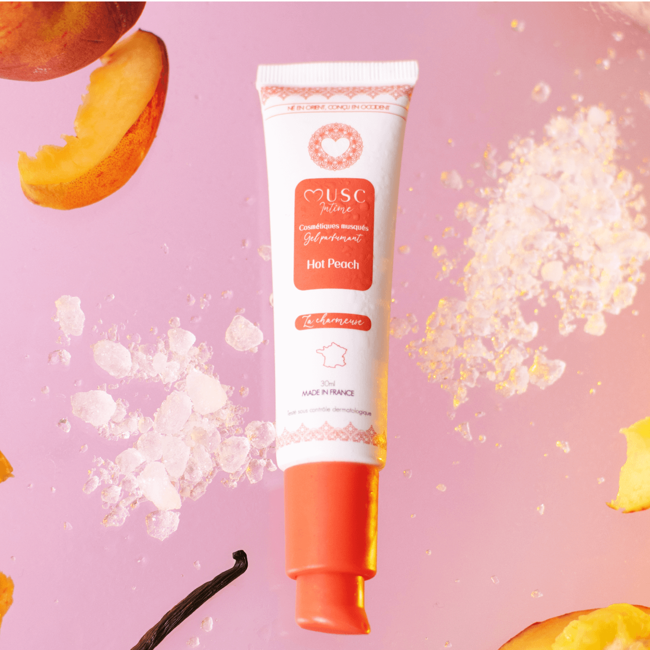 Gel Parfumant - La charmeuse à la Hot Peach (30ml)