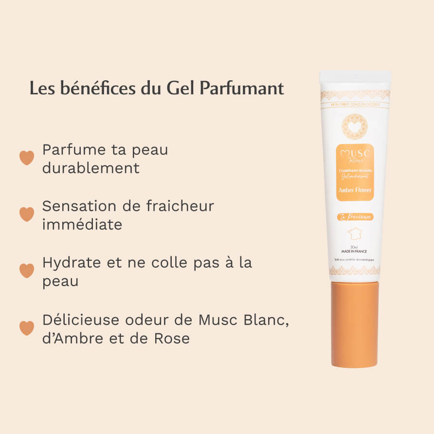 Gel Parfumant La Précieuse - Amber Flower (30ml)