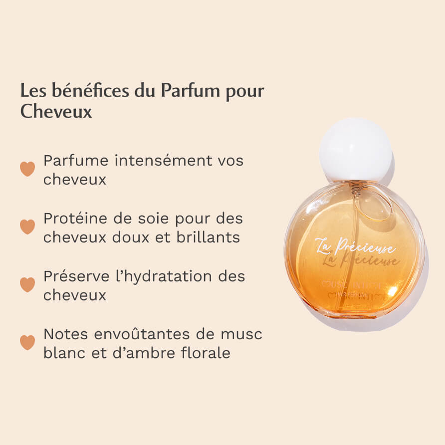 Parfum cheveux - Amber Flower - La précieuse