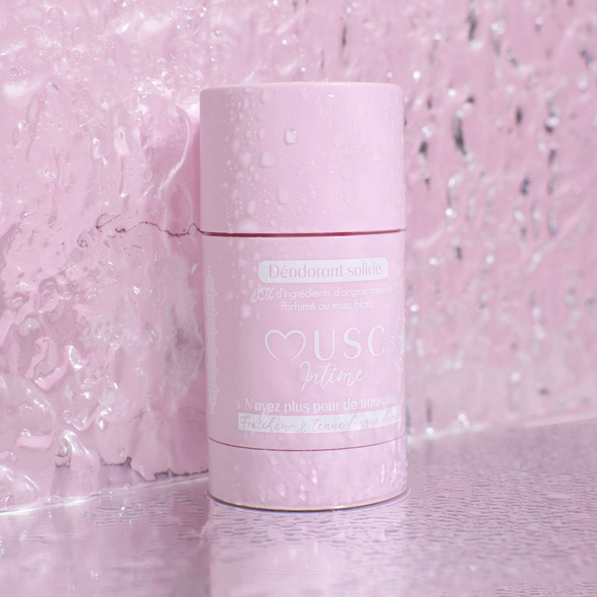 Lot de 2 Déodorants au Musc Blanc