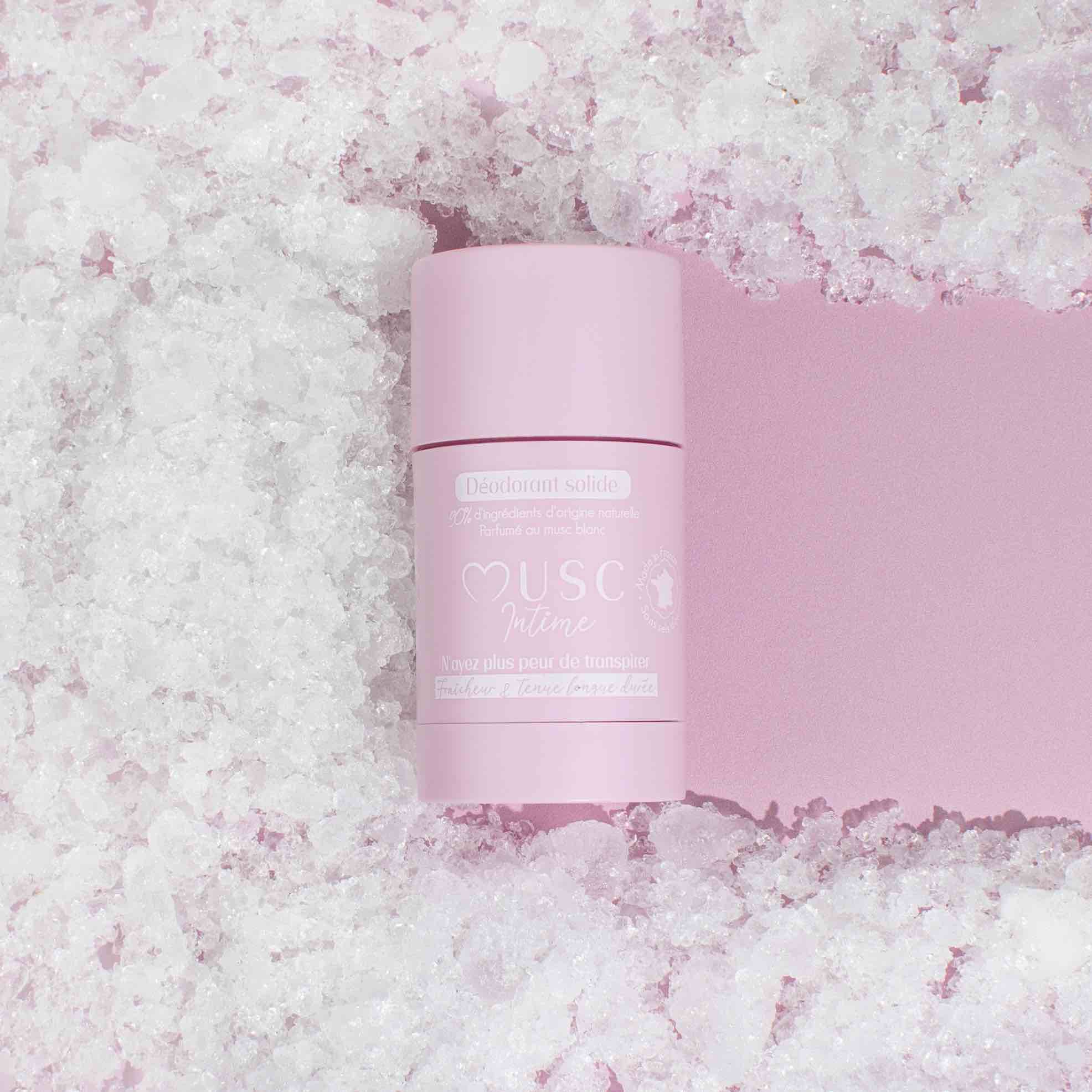 Lot de 2 Déodorants au Musc Blanc