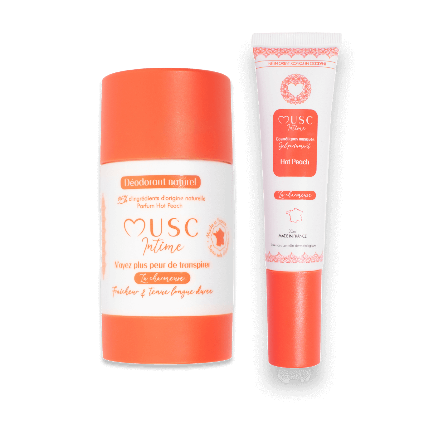 Déodorant Naturel à la Hot Peach - La Charmeuse